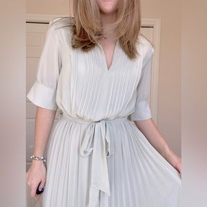 Sage green long dress